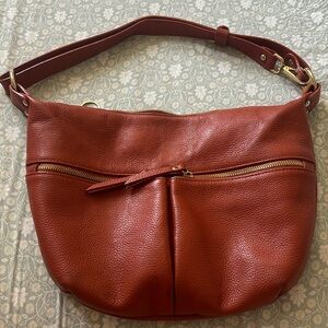 Orange Italian Hang bag